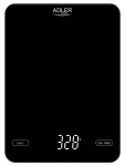 Kaalud Adler Kitchen Scale AD 3177b Maximum weight (capacity) 10 kg, Accuracy 1 g, Black