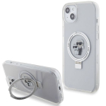 Muud kaubad Karl Lagerfeld Karl Lagerfeld KLHMP15MHMRSKCH iPhone 15 Plus / 14 Plus 6.7" white/white hardcase Ring Stand Karl&Choupette MagSafe