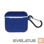 Korpus k&otilde;rvaklappidele GreenGo Apple AirPods Pro Silicone Case with Hook Dark Blue