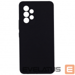 Tagakaaned Evelatus Samsung Galaxy A32 Premium Soft Touch Silicone Case Black