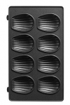 Filtrid ja tarvikud TEFAL XA801512 Madeleine plates, Black