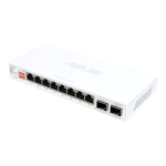 Server &ndash; muud tarvikud Asus  QG-U1080 8-Port 2.5G, 2-Port 10G, SFP+ Unmanaged Switch |