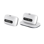 V&auml;line aku BoboVR  BoboVR BM60-2 6500 mAh Battery for BoboVR M3 Pro+ and BoboVR M3 2 pcs. with Charging Station - White