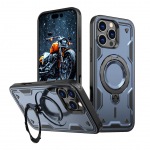 Tagakaaned Hurtel Hybrid Armor Trendy Case with MagSafe for iPhone 16 Pro - Blue