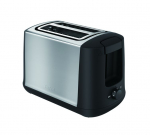 R&ouml;ster TEFAL | Toaster | TT340830 | Number of slots 2 | Housing material Stainless steel | Stainless Steel/Black