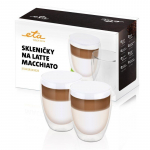 Muud v&auml;ikesed kodumasinad ETA  | Latte Macchiato Glasses | 418193020 | For coffee | 2 pc(s) | Dishwasher proof