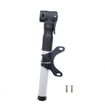 Jalgratta tarvik OEM  Mini pump with mounting bracket for bike / scooter FSPMP-387 black silver