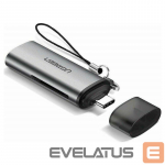 &Uuml;leminek Ugreen UGREEN USB-C Card Reader For TF/SD Grey