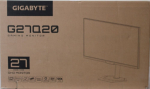 Monitorid Gigabyte SALE OUT. GAMING MONITOR 27" G27Q20 | SALE OUT. G27Q20 EK | 27 " | SS IPS | QHD | 200 Hz | 0.5 ms | 2560 x 1440 pixels | 350 cd/m&sup2; | HDMI ports quantity 2 | Warranty 36 month(s) | DAMAGED PACKAGING, DEMO