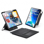 Kaaned Dux Ducis DUX DUCIS case DK foldable with Wireless Keyboard for iPad Air 13 (2024)/Pro 12.9 (2020/2021/2022) black