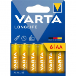 Aku Varta  VARTA alkaline battery R6 (AA) Longlife 6 pcs