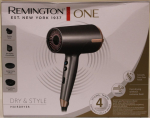 Tervishoid Remington SALE OUT. D6077 Hair dryer, 2000 W, Grey | Hair dryer | D6077 | 2000 W | Number of temperature settings 3 | Ionic function | Diffuser nozzle | Grey | DAMAGED PACKAGING | Warranty 24 month(s)