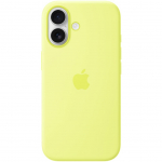 Tagakaaned Apple - iPhone 17 Silicone Case with MagSafe - Neon Yellow Yellow