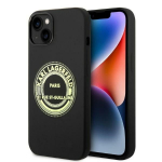 Tagakaaned Karl Lagerfeld  Karl Lagerfeld KLHCP14MSRSGRCK iPhone 14 Plus 6.7 "hardcase black / black Silicone RSG