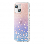 Tagakaaned Kingxbar  Kingxbar Heart Star Series case for iPhone 14 Plus case with zodiac stars