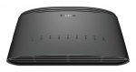 Server &ndash; muud tarvikud D-link Switch DGS-1008D/E Unmanaged, Desktop, 1 Gbps (RJ-45) ports quantity 8