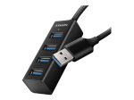 Laadija Axagon  Miniature metal four-port USB 3.2 Gen 1 hub | HUE-M1A