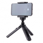 Kaameratarvik Hurtel Mini tripod selfie stick holder for phone camera GoPro 16 - 21 cm black