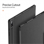 Kaaned Dux Ducis DUX DUCIS case DOMO foldable with pencil storage for SAMSUNG Tab S10 Ultra/S9 Ultra/S8 Ultra Black black