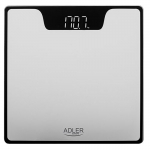Kaalud Adler Bathroom Scale AD 8174s Maximum weight (capacity) 180 kg, Accuracy 100 g, Silver