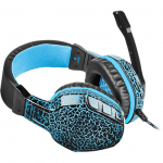 Juhtmevabad k&otilde;rvaklapid Fury Gaming Headset, Wired, NFU-0863 Hellcat, Black/Blue, Built-in microphone