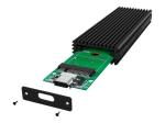 Parf&uuml;&uuml;mid, deodorandid, du&scaron;igeelid Raidsonic  | ICY BOX IB-1816M-C31 External Type-C enclosure for M.2 NVMe SSD | Black