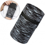 Teised Hurtel Fabric armband armband for running fitness stripes white / black