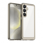 Muud kaubad Hurtel  Outer Space Case with Gel Frame for Samsung Galaxy S25 - Clear Black