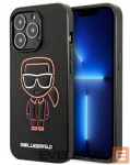 Tagakaaned Karl Lagerfeld Apple iPhone 13 Pro Max 6.7 hardcase Karl Ikonik Outline Black
