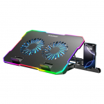 Muu arvutitarvik Wozinsky Wozinsky WDCX-A26 NitroCool RGB Gaming Laptop Cooling Pad - Black