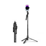 Kaameratarvik Orico  Selfie stick Orico SPM175 tripod 1/4" for phone camera with 360 degree rotation Bluetooth 5.2 - black