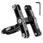 Jalgratta tarvik Rockbros  Rockbros KS-415 Aluminum Adjustable Bottle Cage Adapter - Black