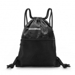 Printerid Rockbros  Rockbros D49-2 sports backpack bag with drawstring, zipper pocket and ventilated back 9 l - black