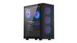 Arvuti korpus Endorfy Case||Ventum 200 ARGB|MidiTower|Case product features Transparent panel|Not included|ATX|MicroATX|MiniITX|Colour Black|EY2A014