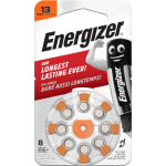 Aku Energizer  Cinka gaisa baterija AC13E (V13  HA13  PR48  7000ZD) dzirdes aparatam 1 45 V Energizer 8 gab. blisteri