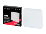 Laualamp iLike  LED gaismeklis  virszemes montazai  ACTON 18W 2000lm 4000K IP54 kvadratveida