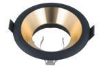 Laualamp iLike  Iebuvejama lampa  MR16/GU10 apals  OLTIKA  melns/zelta  LED line
