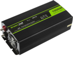 Autotarvikud Green cell  Green Cell  Registered  Voltage Car Inverter 24V to 230V  1000W Full Sine Wave