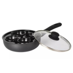 K&ouml;&ouml;gi jaoks king hoff  KINGHoff  KH 1806 Dziļa panna ar vāku un ieliktni olām  56 ml. diam 20 x 6 cm.   (5908287218062)