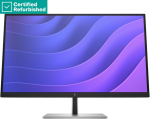 Monitorid HP RENEW SILVER HP E27q G5 QHD Monitor - 27" 2560x1440 QHD 350-nit 75Hz AG, IPS, HDMI/DisplayPort, 4x USB-A, height adjustable/tilt/swivel/pivot, 1 years