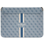 Tagakaaned Guess  Guess 4G Printed Stripes cover for a 14" laptop - blue