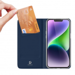 Tagakaaned Dux Ducis  Dux Ducis Skin Pro Wallet Case for iPhone 15 Plus - Blue