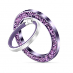 Automaatne hoidja Tech-Protect  Tech-Protect MMR200 magnetic holder / ring with MagSafe - purple with crystals