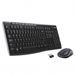 Arvuti klaviatuur Logitech MK270 Wireless Keyboard and Mouse Combo, Black