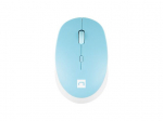 Arvutihiir Natec Mouse Harrier 2 Wireless, White/Blue, Bluetooth