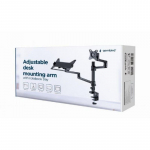 Teleri kinnitus Gembird  DISPLAY ACC MOUNTING ARM/NB TRAY MA-DA-04