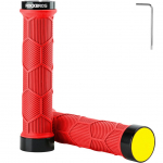 Jalgratta tarvik Rockbros  Rockbros 40720007002 bicycle grips with reflector - red
