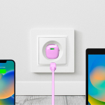 Adaptrid Puro Elektrik  Puro 20W GaN USB-C Wall Charger - Pink