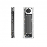 Muu arvutitarvik Orico Orico TCM2-G20 M.2 NVME USB-C 3.2 20Gb/s Disk Drive - Silver/Transparent