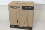 Arvuti korpus Fractal Design SALE OUT. Core 1100, Black CORE 1100 Black, Micro ATX, DAMAGED PACKAGING, Power supply included No